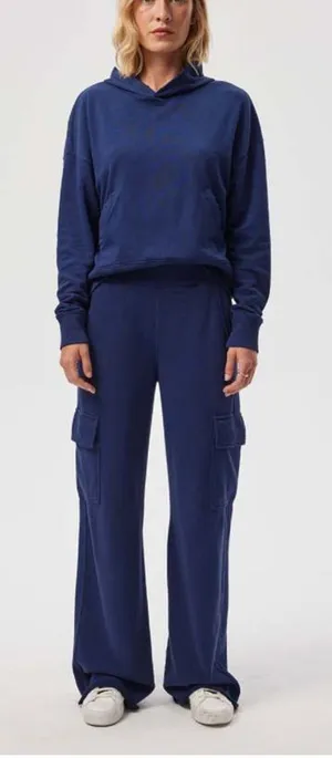 AMO French Terry Cargo Wide leg‎ sweatpants Size Medium thumbnail 1