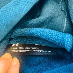Under Armour Blue ColdGear Hoodie thumbnail 3