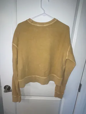 Seaside Corded Cropped Sweatshirt thumbnail 4