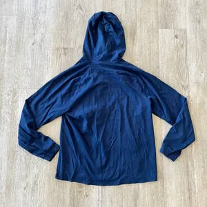 Unisex Member's Mark Blue Luxe Full Zip Hoodie - S thumbnail 6