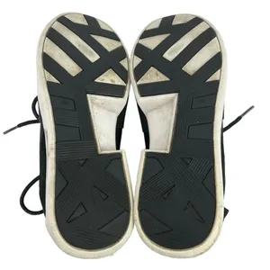 Kendall & Kylie Braydin 3 Black Mid Top Hidden Wedge Platform Sneakers Shoes 8.5 thumbnail 4