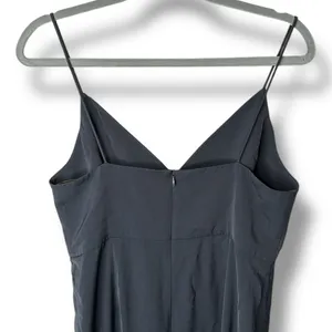 Shona Joy‎ Cocktail Draped Maxi Dress Grey Size 8 thumbnail 6