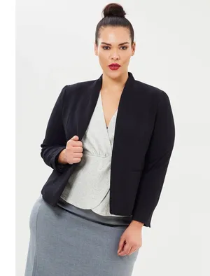 J CREW Going Out Blazer In Stretch Twill Black Size 4 thumbnail 4
