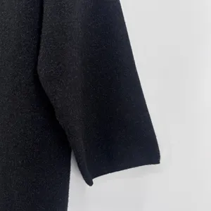 Pomander Place Noir Vivianne Black Turtleneck Knit Dress Tunic‎ Shimmer Small thumbnail 5