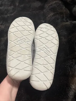 L.L. Bean Wicked Good Camp Moccasins Women’s Slippers Shearling Gray Size 8 M thumbnail 6