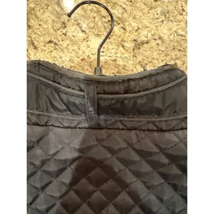 Quilted Moto Jacket Sherpa Lined Y2K Equestrian Elbow Patch Navy 1X Cavalini‎ thumbnail 12