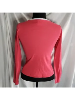 Lacoste Long Sleeve Jersey Size 38 thumbnail 3