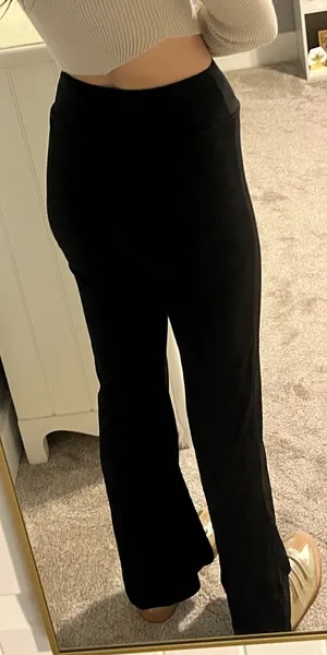 Boutique Women’s Casual Pant High Waisted Flare Workout Leggings  thumbnail 7