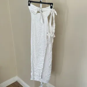 NWT Lovers + Friends Forget Me Knot Midi Tie Dress XS thumbnail 6