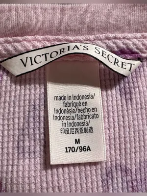 Victoria's Secret Pink Thermal Shorts Pajama Set size Medium thumbnail 11