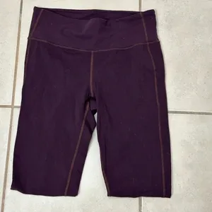Athleta Purple‎ Women’s Athletic Yoga Running Full length Leggings Size M thumbnail 5