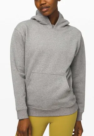 Lululemon women’s all yours hoodie heathered grey size 6 thumbnail 1