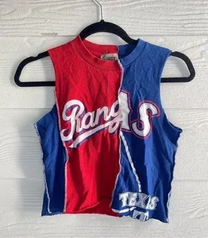 Furst of a Kind Texas Rangers Tank Top // Size OS thumbnail 1