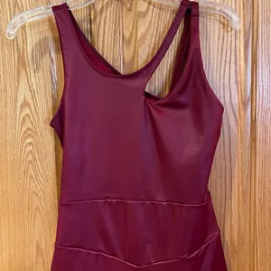 Free People Movement In My Orbit One-Piece Jumpsuit in Cowboy‎ Red Size Small thumbnail 5