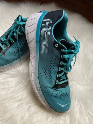 Hoka One One Cavu Running Shoes Womens Size 9.5 Teal thumbnail 1
