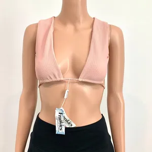 Frankies Bikinis XS Shea ribbed bikini top SW2 3423 thumbnail 7