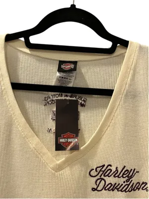 Harley Davidson NWT Thermal 2016 Purple Embroidered Long Sleeve Shirt Size 2XL thumbnail 4