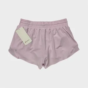 Lululemon Hotty Hot High-Rise Short 2.5” - Pink Organza, Size 10 thumbnail 2