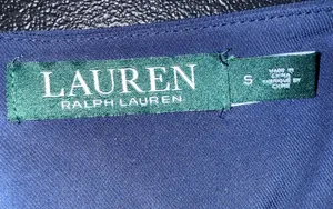 Lauren Ralph Lauren Royal Blue V-Neck Cap Sleeve‎ Fit and Flare Dress-S thumbnail 2