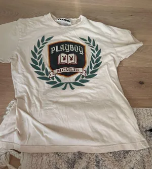 White Playboy T-Shirt thumbnail 1