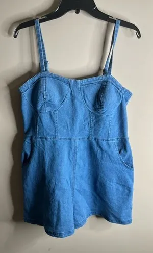 Derek heart size large denim jumper thumbnail 1
