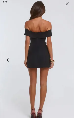 Hello Molly Mini Dress Black thumbnail 6