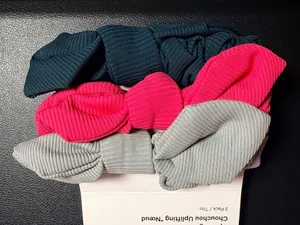 Lululemon Uplifting Scrunchies Bow *3 Pack NWT Colors: GLZP/WRTL/JDGR thumbnail 1