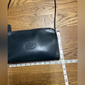 Diane Von Furstenberg Vintage Navy leather Purse thumbnail 11