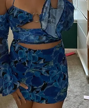 Generation Outcast Blue Monte Top & skirt set thumbnail 7