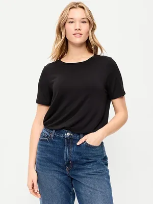 Old Navy Luxe Crew-Neck Tunic Tee thumbnail 2