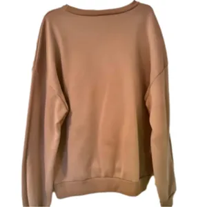 SHEIN Great Waves Khaki Graphic Printed Oversized Fleece Sweatshirt thumbnail 4