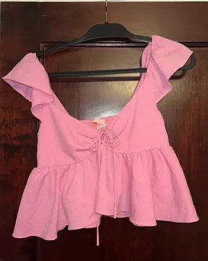 Urban Outfitters Pink Flowy Shirt thumbnail 2