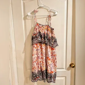 Anthropologie Samsa Embroidered Sundress by Antik Batik thumbnail 9