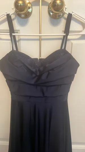 Navy Blue Macy's Homecoming Dress thumbnail 4