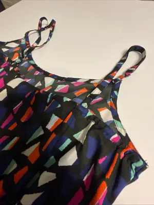 Roxy Mini Dress. Shirt. Womens. Juniors. X-Small. Adjustable Spaghetti Straps. thumbnail 10