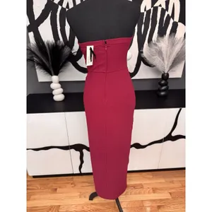 TFNC London Ollena Midi Dress Women's 8 Mulberry Purple Formal Cocktail NWT thumbnail 7