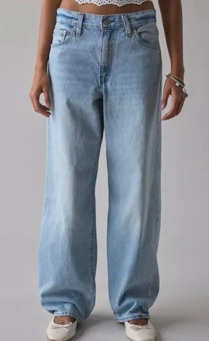Levi's Women's Baggy Dad Pick Sides 26 Tall thumbnail 3