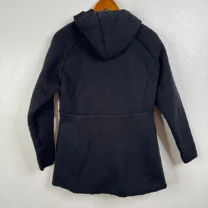 The North Face Black Longline Coat‎ Size Large thumbnail 2