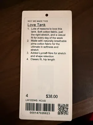 Lululemon Love Tank 4 thumbnail 4