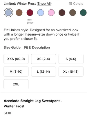 Alo Yoga Alocade Straight Leg Sweatpants thumbnail 4