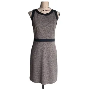 Tahari Sleeveless Leopard Sweater Dress thumbnail 2