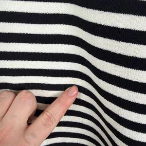 AK Anne Klein Striped Knit Cardigan Sweater Tank Top Set Size L/PL Mod Layering‎ thumbnail 5