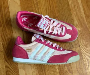 Rare Adidas Hot Pink, Soft Pink and White Sneakers thumbnail 7