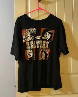 Beatles Tee Black Size XXL thumbnail 1