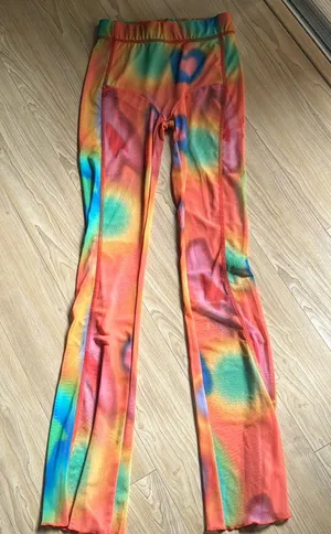 MESH COLORFUL PANTS Size XS thumbnail 1