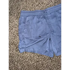 Orvis Women's Blue Shorts Drawstring with Pockets Cotton Lyocell Size‎ Large thumbnail 2