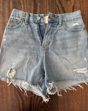 Bdg high waisted jean shorts thumbnail 1
