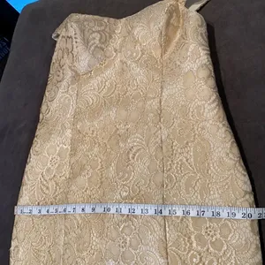 Women’s Mother of the Bride Dress Corset Back & Chiffon Jacket Size XL thumbnail 12