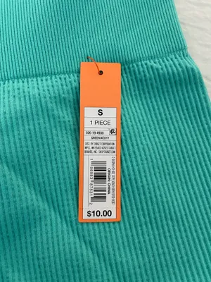 Colsie Target Green Ribbed Biker Shorts thumbnail 2