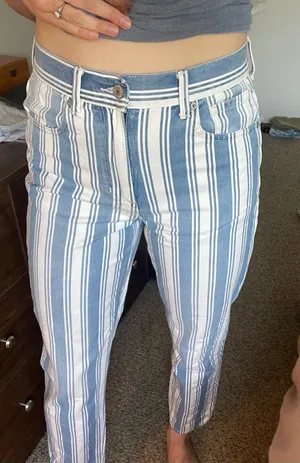 Striped American Eagle Jeans thumbnail 4